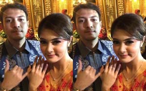 Rifky Balweel-Biby Alraen Resmi Tunangan